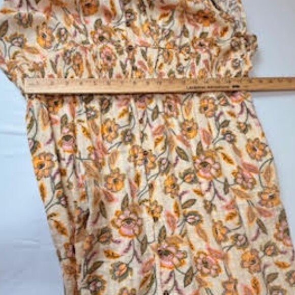 Sonoma Goods for Life Floral Maxi Dress Long Sleeve Size XXL - Picture 6 of 8